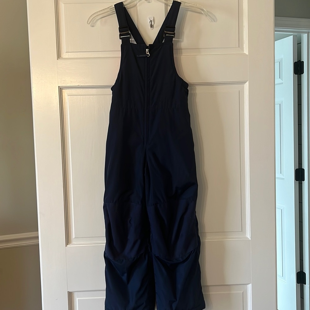 Lands’ End Kids Snow Bib Size 7 Great  Condition ❄️ ⛄️